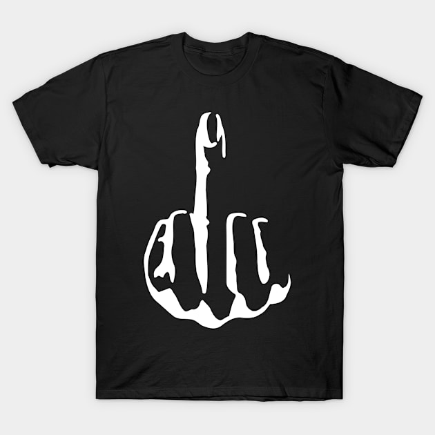 Middle Finger T-Shirt by xsylx